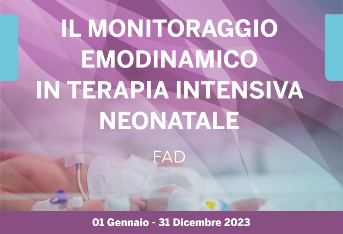 IL MONITORAGGIO EMODINAMICO IN TERAPIA INTENSIVA NEONATALE